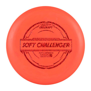 Discraft Disc Golf Putter Line Soft Challenger 2/3/0/2 Orange/Red Shapes 170-172g