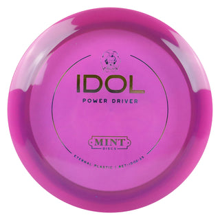 Mint Disc Golf Eternal Idol Distance Driver 13/5/-1/2.5 Purple/Blue Metallic 175 grams