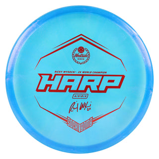 Westside Disc Golf VIP Ice Glimmer Ricky Wysocki Harp Putter 4/3/0/3 Blue/Red 174 grams