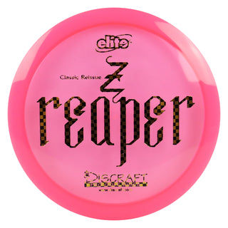 Discraft Disc Golf Classic Reissue Z Reaper Fairway Driver 8/3/0/1 Pink/Gold Checkers 174g