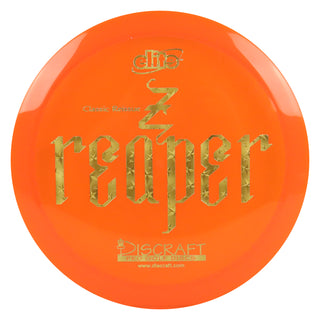 Discraft Disc Golf Classic Reissue Z Reaper Fairway Driver 8/3/0/1 Orange/Gold Stars 174g