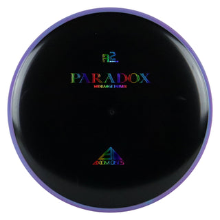 Axiom Disc Golf R2 Neutron Paradox Midrange 5/4/-4/0 Black/Purple Slate 174 grams