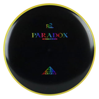Axiom Disc Golf R2 Neutron Paradox Midrange 5/4/-4/0 Black/Yellow Orange 173 grams