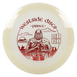 Westside Disc Golf VIP Moonshine Prince Distance Driver 13/5/0/3 Clear/Red 174 grams