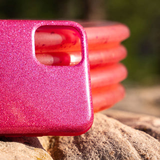 Trash Panda Disc Golf Phone Case Canyon Midrange 4/3/0/2 Magenta Sparkle 176 grams