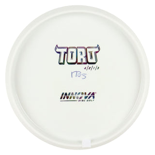 Innova Disc Golf Star Toro All White Bottom Stamp Midrange 4/2/1/3 Jellybean Stamp 172 grams