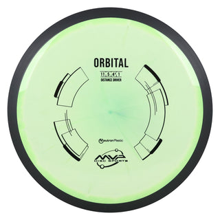 MVP Disc Golf Neutron Orbital Distance Driver 11/5/-4.5/1 Lime Wash 163 grams