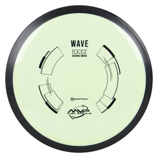 MVP Disc Golf Neutron Wave Distance Driver 11/5/-2/2 Pastel Yellow 159 grams