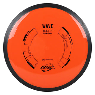 MVP Disc Golf Neutron Wave Distance Driver 11/5/-2/2 Bright Orange 171 grams