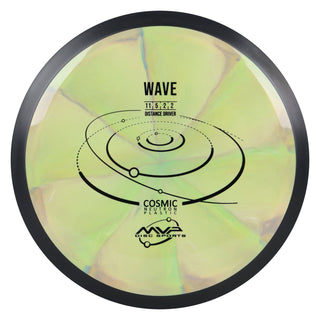 MVP Disc Golf Cosmic Neutron Wave Distance Driver 11/5/-2/2 Lime Grey 164 grams