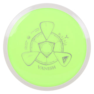 Axiom Disc Golf Neutron Vanish Distance Driver 11/5/-3/2 DayGlo/White 167 grams