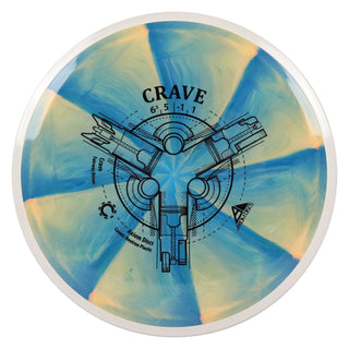 Axiom Disc Golf Cosmic Neutron Crave Fairway Driver 6.5/5/-1/1 Blue Mango/White 173 grams