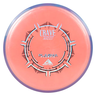 Axiom Disc Golf Plasma Crave Fairway Driver 6.5/5/-1/1 Candy Pink/Purple Blend 174 grams
