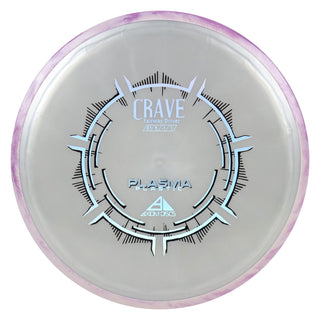 Axiom Disc Golf Plasma Crave Fairway Driver 6.5/5/-1/1 Silver/Purple White 174 grams