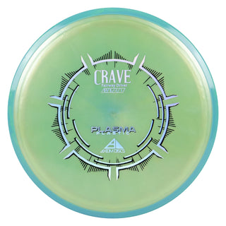 Axiom Disc Golf Plasma Crave Fairway Driver 6.5/5/-1/1 Green/Blue Aqua 169 grams