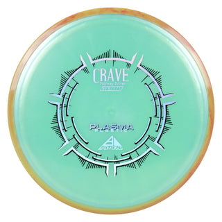 Axiom Disc Golf Plasma Crave Fairway Driver 6.5/5/-1/1 Mint/Orange Red 168 grams