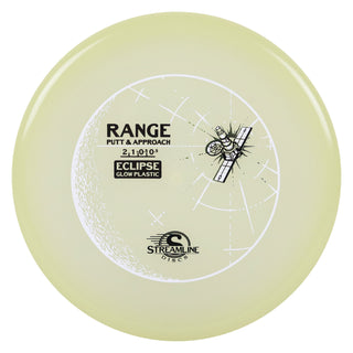 Streamline Disc Golf Eclipse Glow Range Putter 2/1/-0.5/0.5 Glow/Slate 173 grams