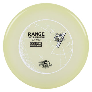 Streamline Disc Golf Eclipse Glow Range Putter 2/1/-0.5/0.5 Glow/Blue 173 grams