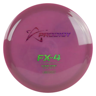 Prodigy Disc Golf 400 FX-4 Fairway Driver 9/5/-2/2 Plum/Purple Lines/Green Shimmer 169 grams