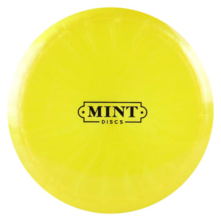 Mint Disc Golf Alpha Sublime Mint Logo Fairway Driver 8/4/0/2 Gold/Black 174 grams