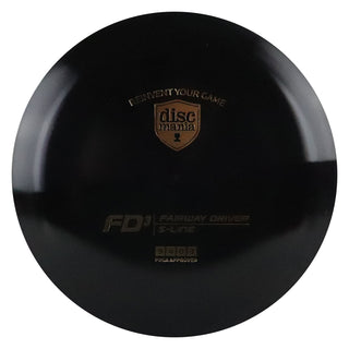 Discmania Disc Golf S-Line FD3 Fairway Driver 9/4/0/3 Black/Gold 174 grams