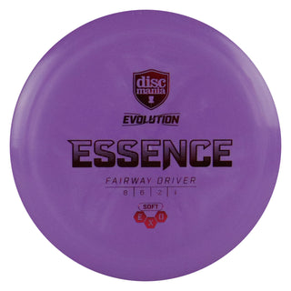 Discmania Disc Golf Soft Exo Essence Fairway Driver 8/6/-2-1 Purple/Red 147 grams
