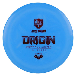 Discmania Disc Golf Soft Exo Origin Midrange 5/5/-1/1 Blue/Red 147 grams