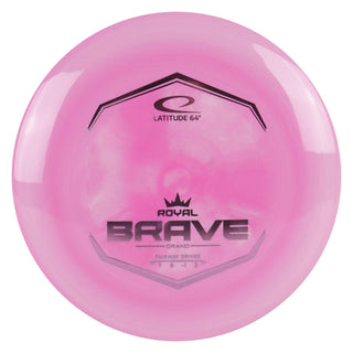 Latitude 64 Disc Golf Royal Grand Brave Fairway Driver 7/6/-1/2 Pink/Purple 176 grams