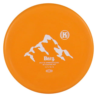 Kastaplast Disc Golf K3 Berg Putter 1/1/0/2 Orange/White 173 grams
