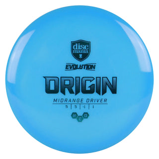 Discmania Disc Golf Evolution Neo Origin Midrange 5/5/-1/1 Blue/Turquoise 171 grams
