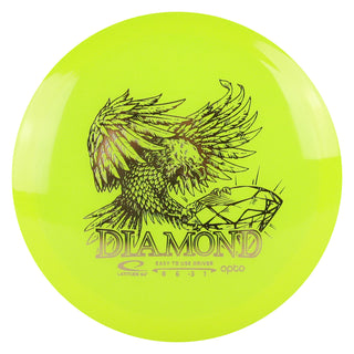 Latitude 64 Disc Golf Opto Diamond Fairway Driver 8/6/-3/1 Yellow/Gold 157 grams