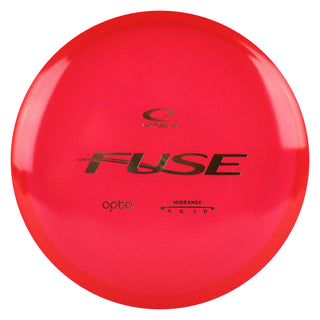 Latitude 64 Disc Golf Opto Fuse Midrange 5/6/-1/0 Red/Gold 173 grams
