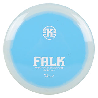 Kastaplast Disc Golf K1 Grind Falk Fairway Driver 9/6/-2/1 Blue White/White 175 grams