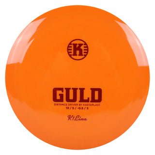 Kastaplast Disc Golf K1 Guld Distance Driver 13/5/-0.5/3 Orange/Red 173 grams