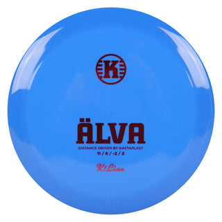 Kastaplast Disc Golf K1 Alva Distance Driver 11/6/-2/2 Blue/Red 171 grams