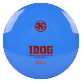 Kastaplast Disc Golf K1 Idog Fairway Driver 7/5/-0.5/2 Blue/Orange 174 grams