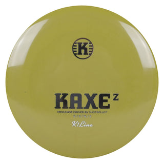 Kastaplast Disc Golf K1 Kaxe Z Midrange 6/5/0/2 Brown Green/Silver 175 grams