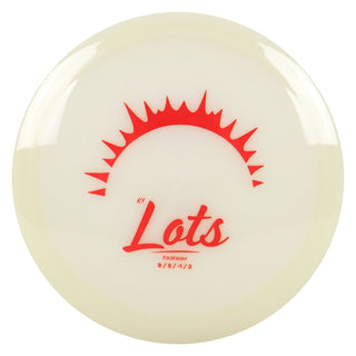 Kastaplast Disc Golf K1 Glow Lots Fairway Driver 9/5/-1/2 Glow/Red 175 grams