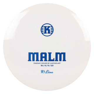 Kastaplast Disc Golf K1 Malm Fairway Driver 10/4/0/2.5 White/Blue 171 grams