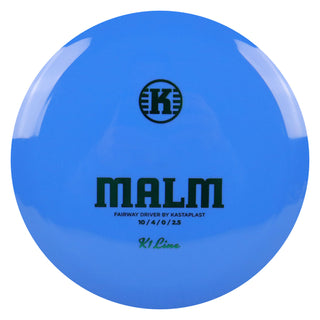 Kastaplast Disc Golf K1 Malm Fairway Driver 10/4/0/2.5 Blue/Green 173 grams