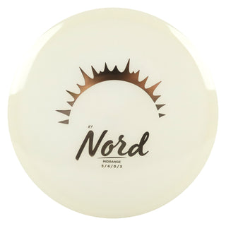 Kastaplast Disc Golf K1 Glow Nord Midrange 5/4/0/3 Glow/Gold 177 grams