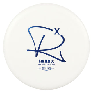 Kastaplast Disc Golf K3 Reko X Putter 3/3/0/2 White/Blue 174 grams
