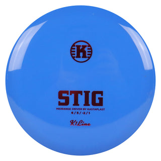 Kastaplast Disc Golf K1 Stig Midrange 6/5/-2/1 Blue/Red 171 grams