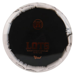 Kastaplast Disc Golf K1 Grind Lots Fairway Driver 9/5/-1/2 Black White/Orange 173 grams