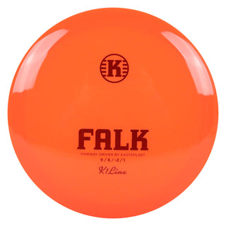 Kastaplast Disc Golf K1 Falk Fairway Driver 9/6/-2/1 Orange/Red 175 grams