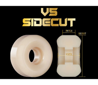 Bones Skateboard Wheels 53mm 97A X-Formula V5 Sidecuts