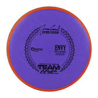 Axiom Disc Golf Electron James Conrad Signature Envy Putter Purple/Orange 172 grams