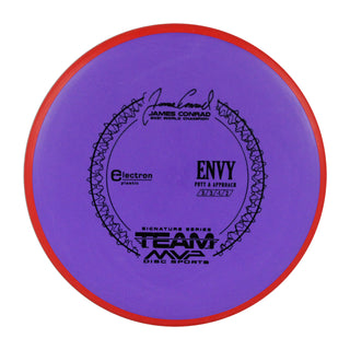 Axiom Disc Golf Electron James Conrad Signature Envy Putter Purple/Red 172 grams