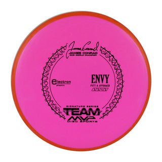 Axiom Disc Golf Electron James Conrad Signature Envy Putter Pink/Orange 166 grams