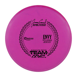 Axiom Disc Golf Electron James Conrad Signature Envy Putter Pink/Hot Pink 168 grams